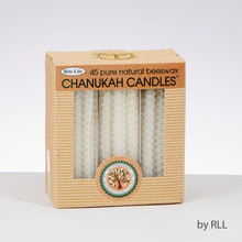 Load image into Gallery viewer, Natural Beeswax Chanukah Candles
